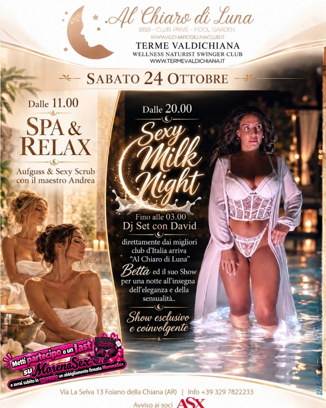✨ SPA & RELAX – SEXY MILK NIGHT 🔥