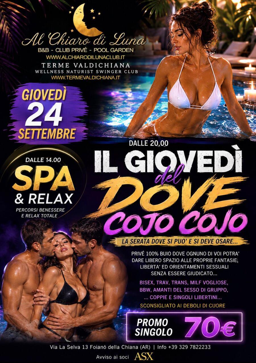 🔥 spa & relax… dove cojo cojo night! 🔥